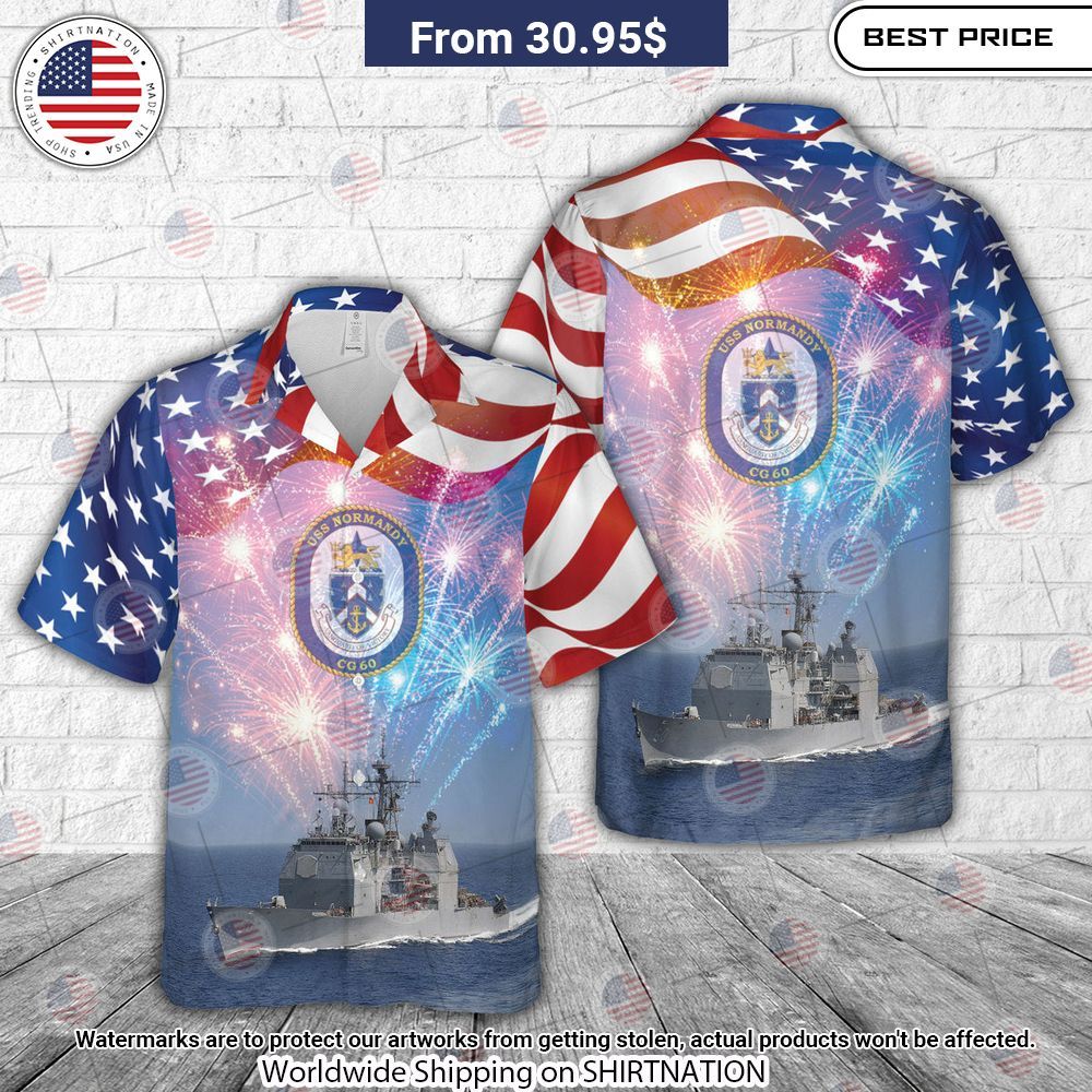 BEST US Navy USS Philippine Sea (CG-58) 4th Of July Hawaii Shirt