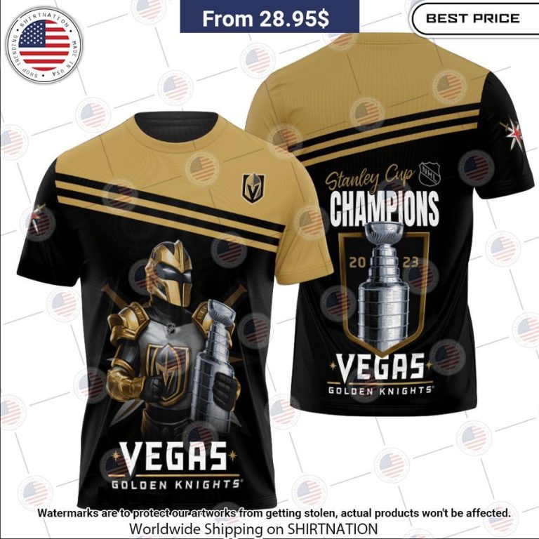 vegas golden knights stanley cup champions 2023 3d shirt 1