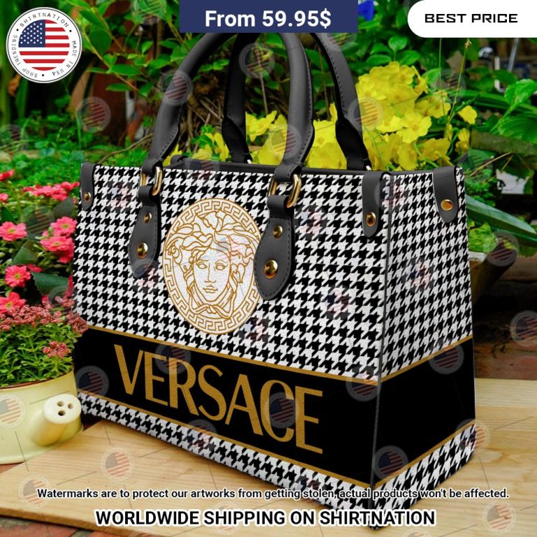 Versace Luxury Leather Handbag Beauty queen