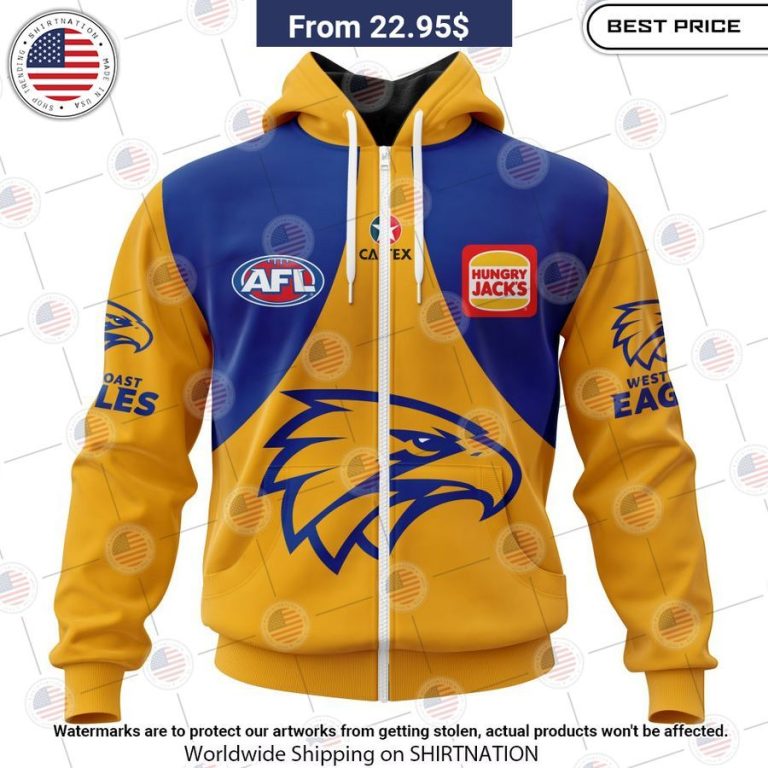 West Coast Eagles Clash 2023 Custom Shirt Oh my God you have put on so much!