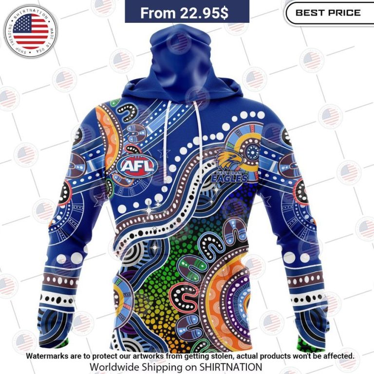 West Coast Eagles Indigenous Custom Shirt You guys complement each other