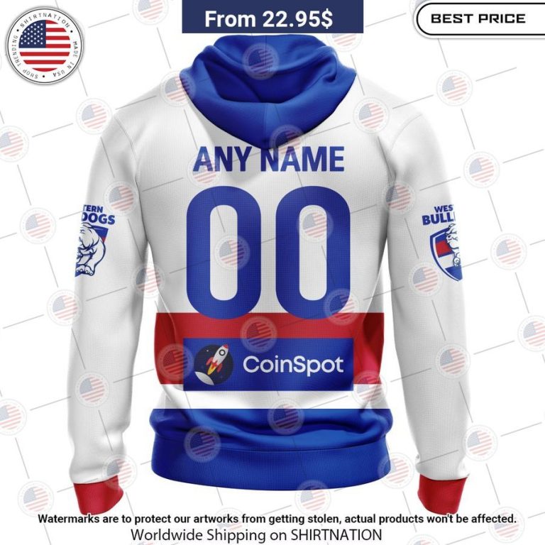 Western Bulldogs Clash 2023 Custom Shirt Radiant and glowing Pic dear