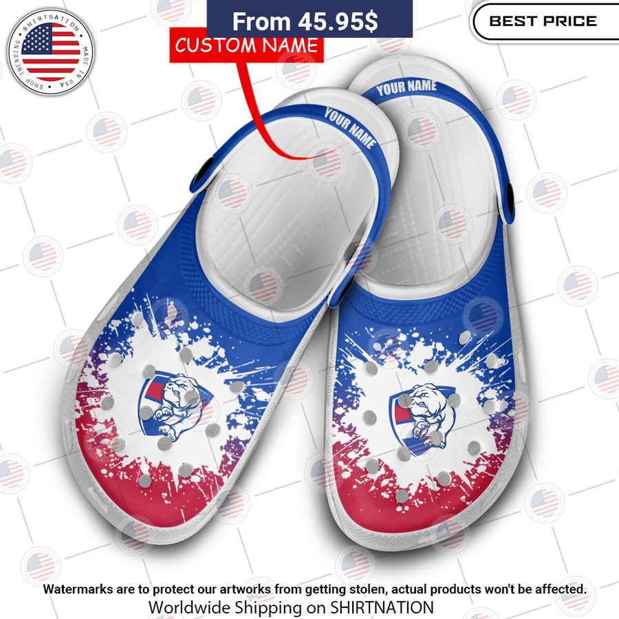 Western Bulldogs Crocs Shoes Which place is this bro?