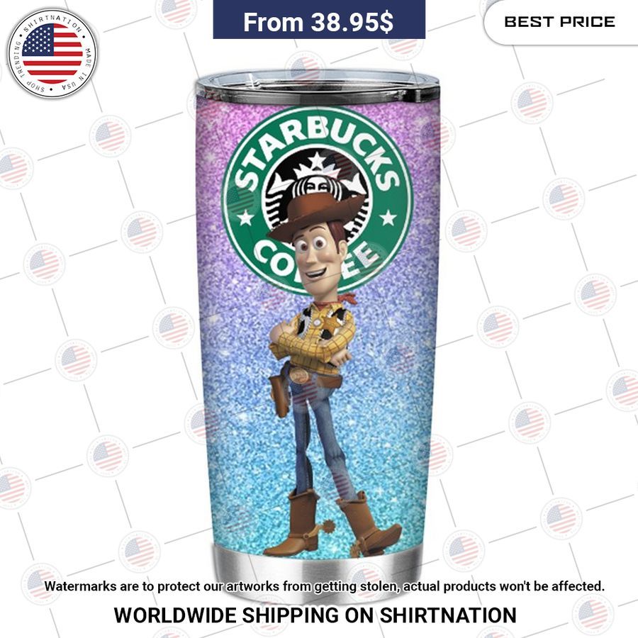Woody Toy Story Starbucks Tumbler Awesome Pic guys