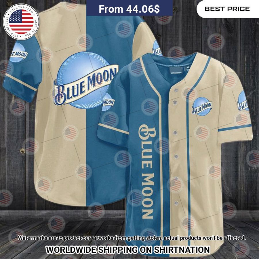 Blue Moon Baseball Jersey Nice place and nice picture