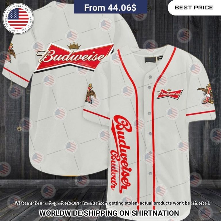 Budweiser Baseball Jersey Best picture ever