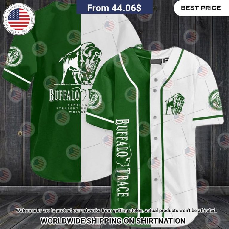 Buffalo Trace Baseball Jersey Damn good