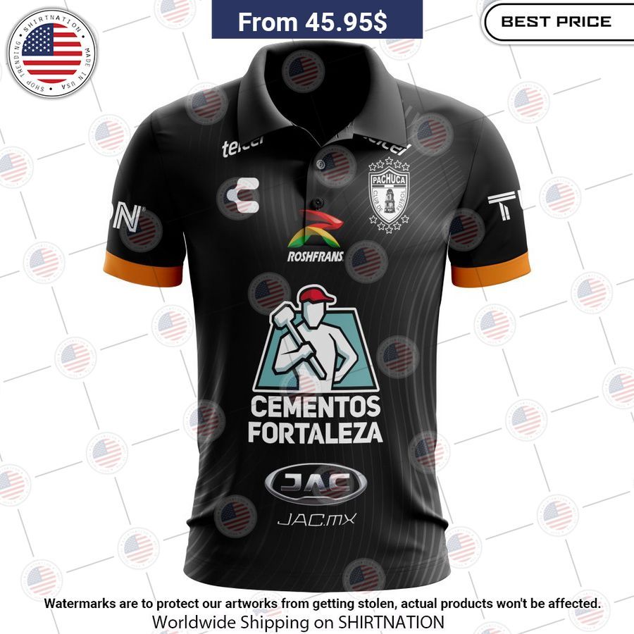 C.F. Pachuca 2023 2024 Away Liga MX Custom Polo Best click of yours