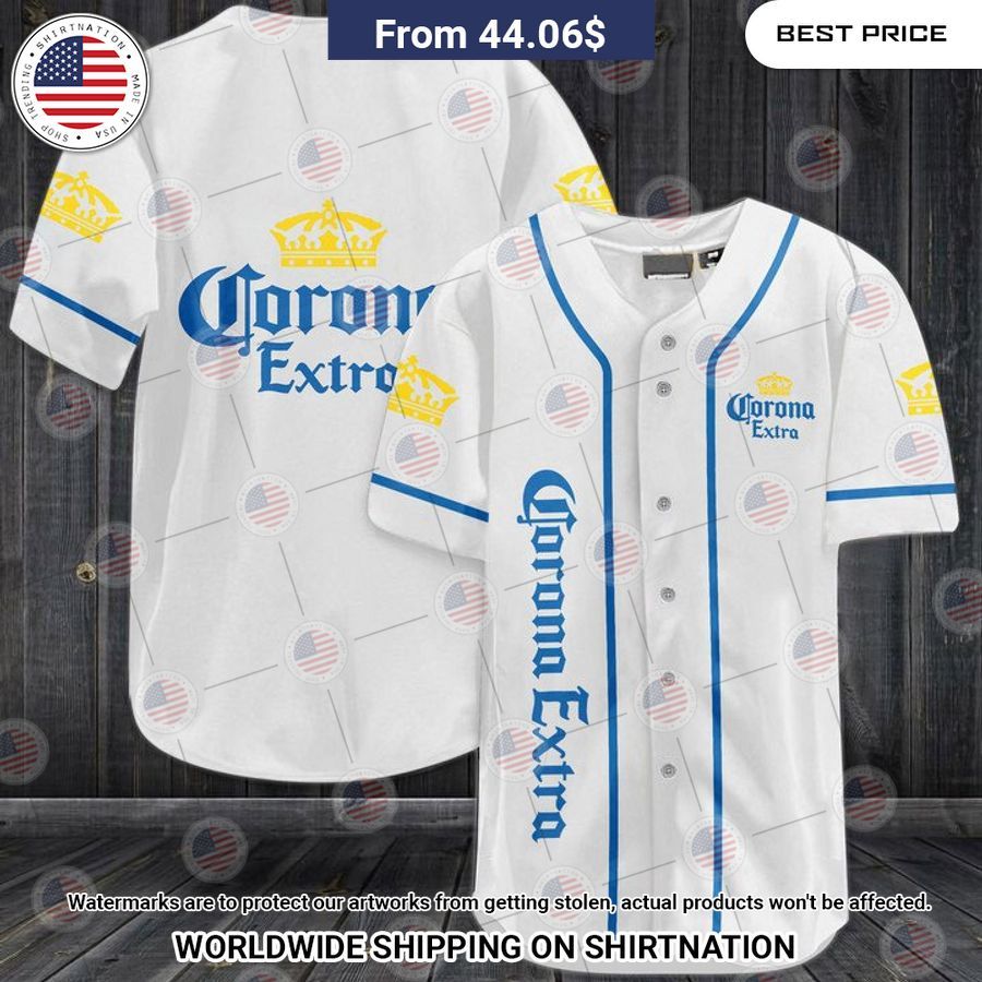 Corona Extra Baseball Shirt