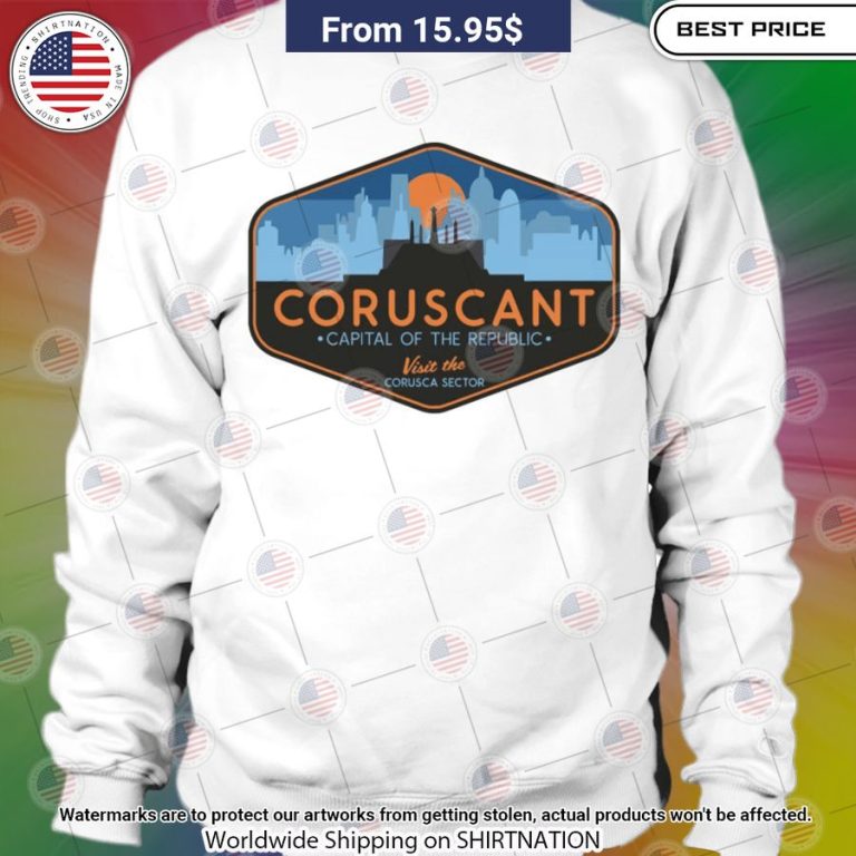 Coruscant Capital Of The Republic Shirt Nice photo dude