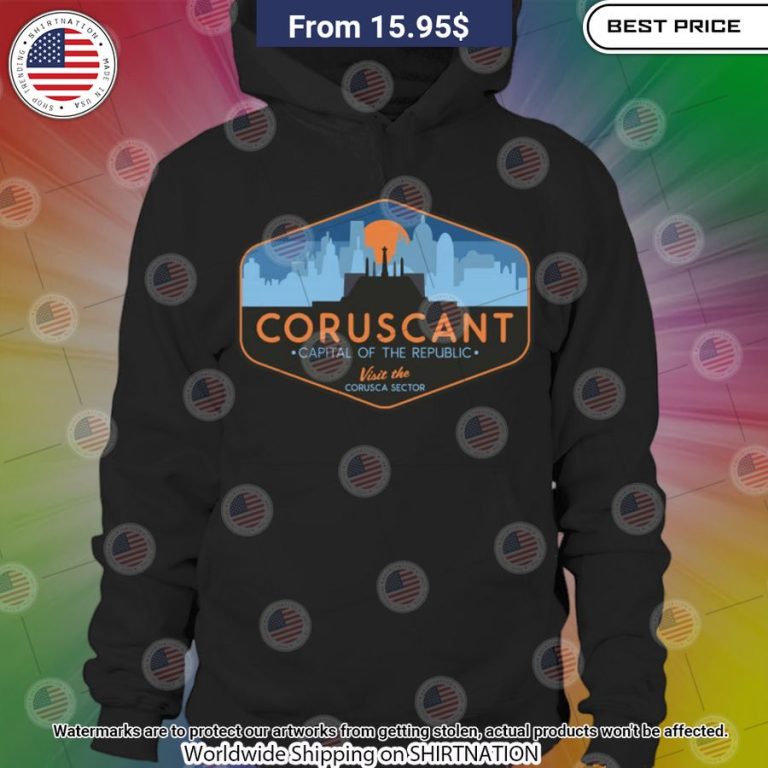 Coruscant Capital Of The Republic Shirt Loving click