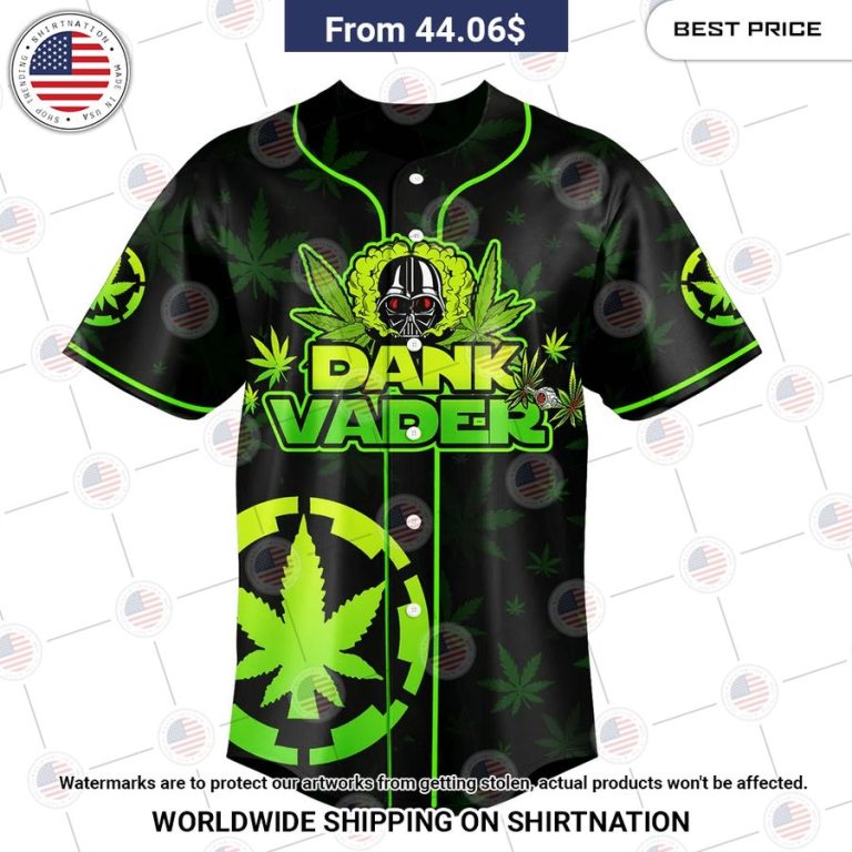 Custom Dankvader 420 Baseball Jersey Loving click