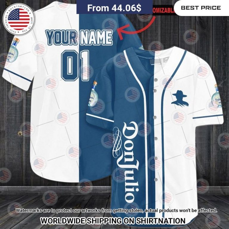 Don Julio 1942 Custom Baseball Jersey I like your hairstyle