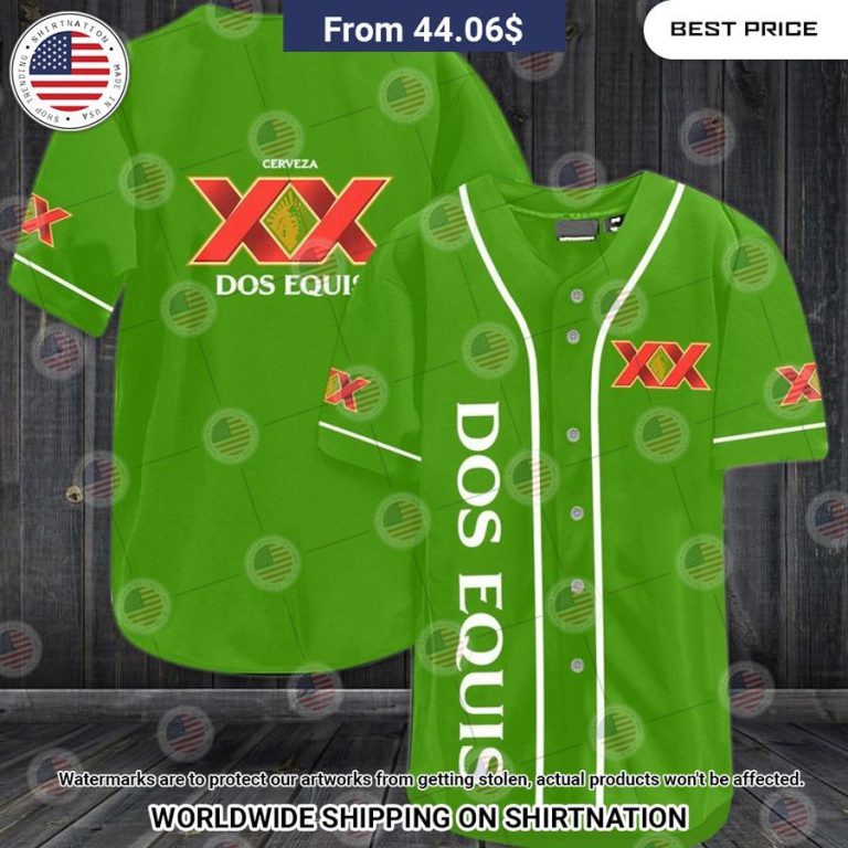 Dos Equis Baseball Jersey You look so healthy and fit