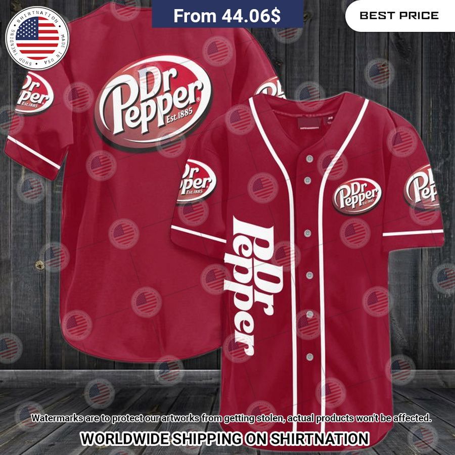 Dr Pepper Baseball Jersey My words are less to describe this picture.