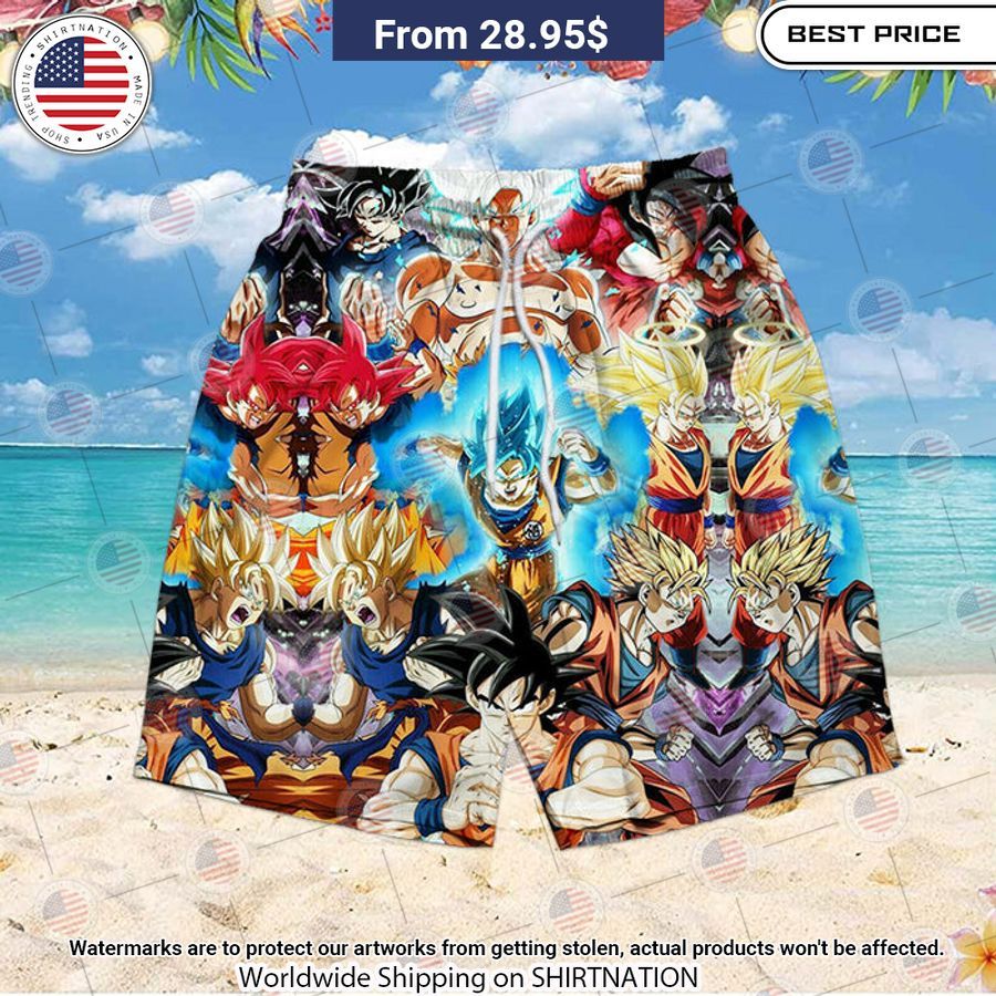 Dragon Ball Beach Shorts This is awesome and unique