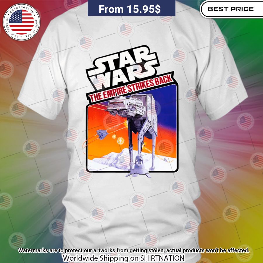 Empire Strikes Back Vintage At At Shirt Is this your new friend?