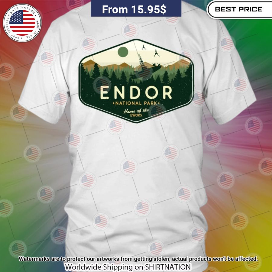 Endor National Park Shirt Wow, cute pie