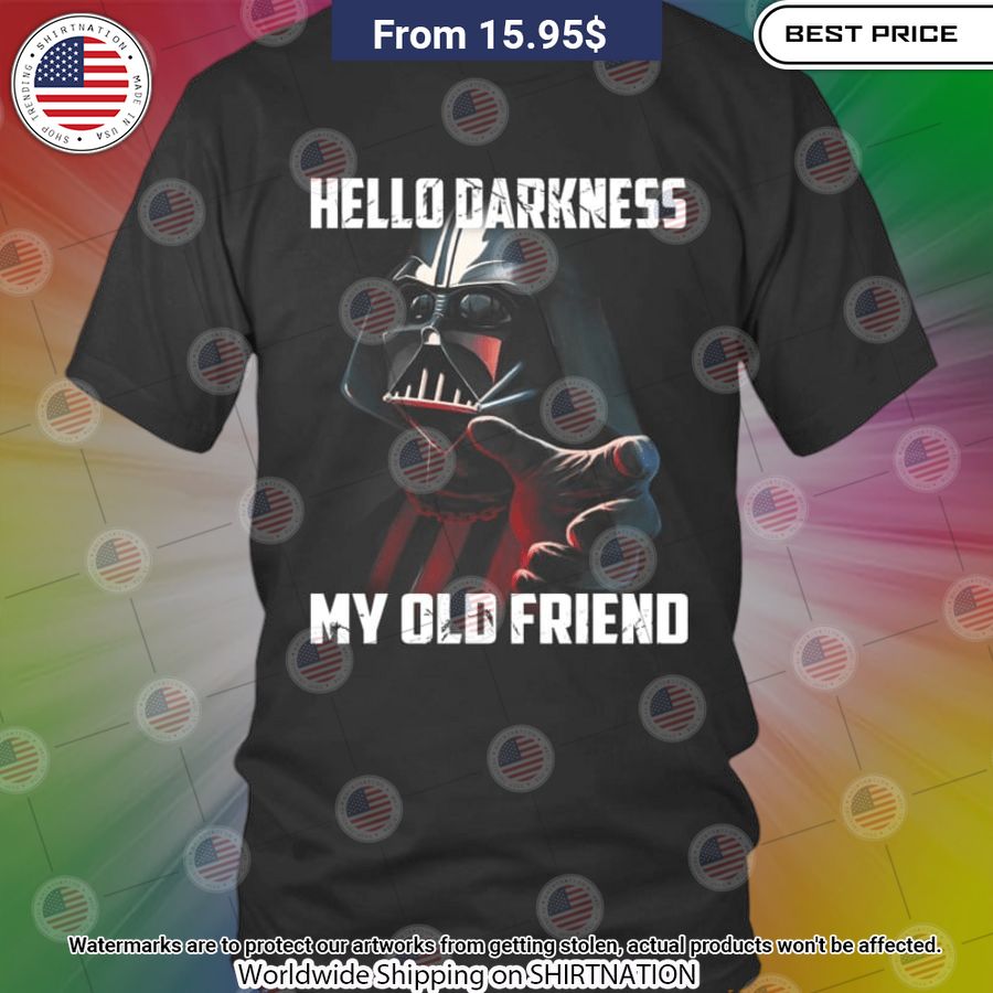 Hello Darkness My Old Friend Shirt Super sober