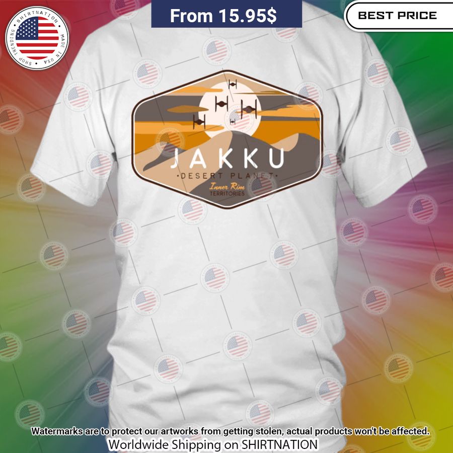 Jakku Desert Planet Shirt Hey! You look amazing dear