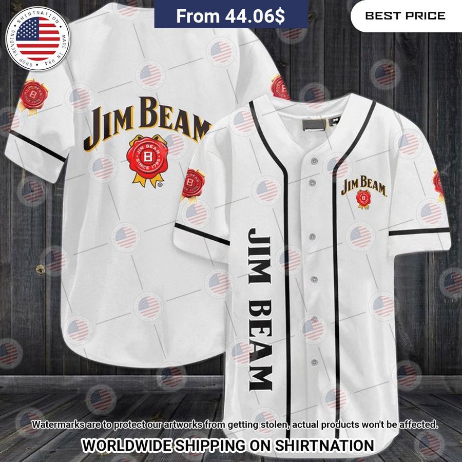 Jim Beam Baseball Jersey I can see the development in your personality