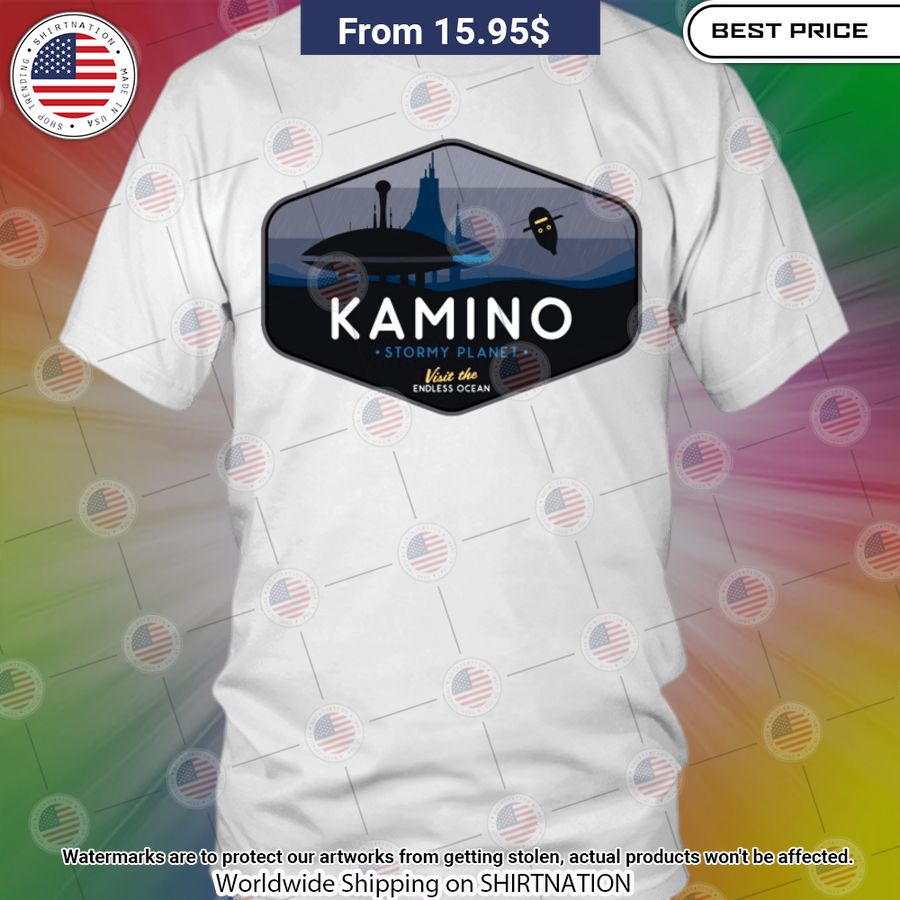 Kamino Stormy Planet Shirt Unique and sober