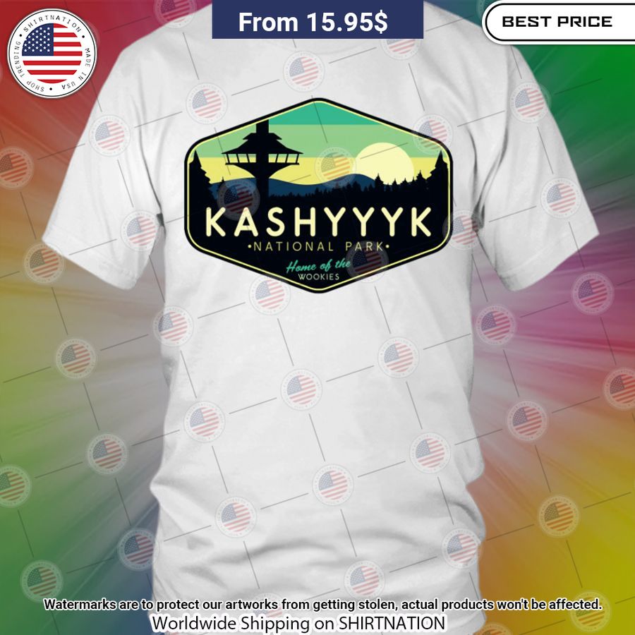 Kashyyyk National Park Shirt You look fresh in nature