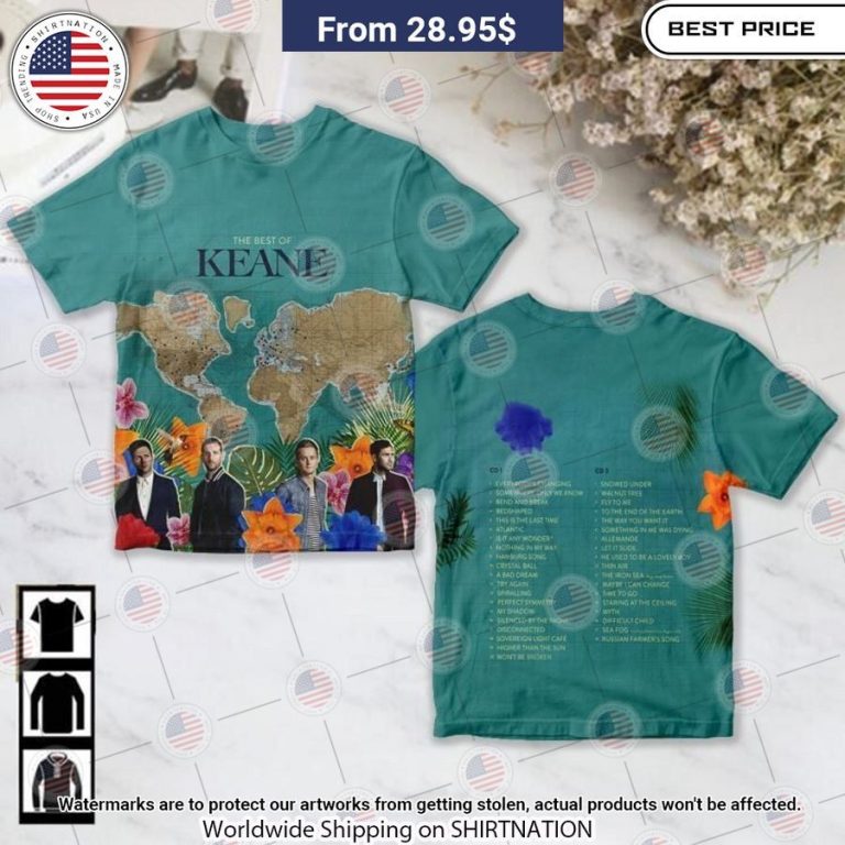 Keane The Best Of Keane Shirt Mesmerising