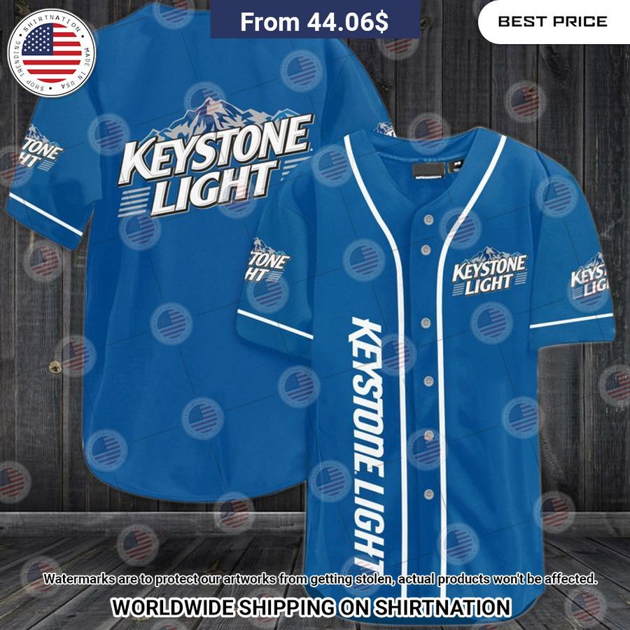 Keystone Light Baseball Jersey You tried editing this time?
