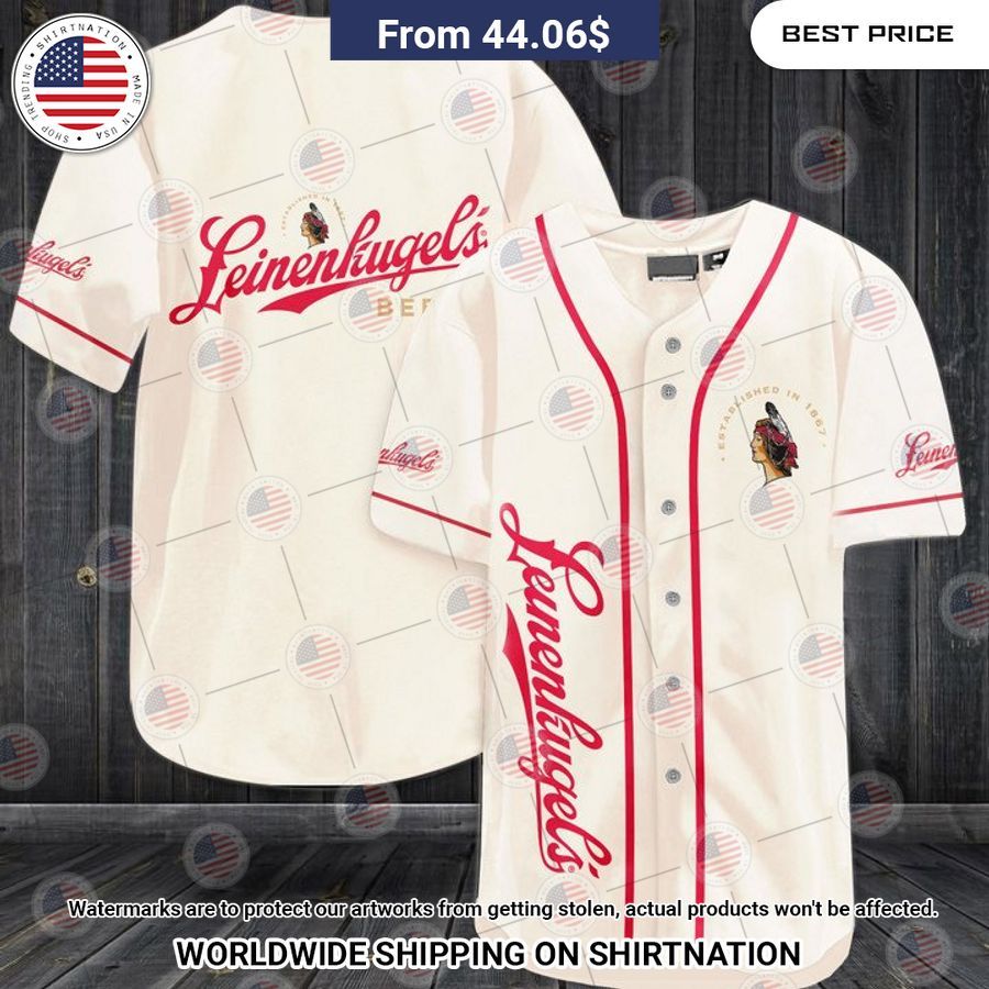 Leinenkugels Baseball Jersey Beauty lies within for those who choose to see.