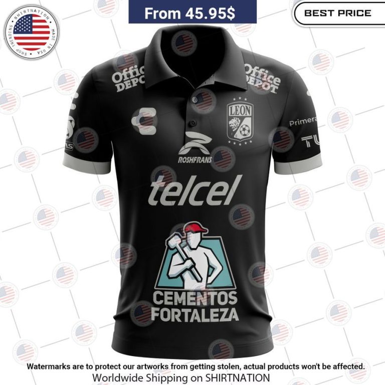 Leon 2023 2024 Away Liga MX Custom Polo Nice bread, I like it