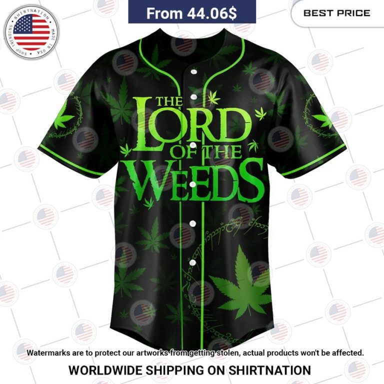 Lord Of The Weed Baseball Jersey Great, I liked it