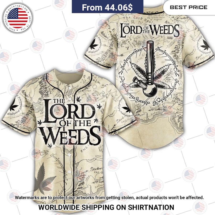 Lord Of The Weeds Baseball Jersey It is too funny