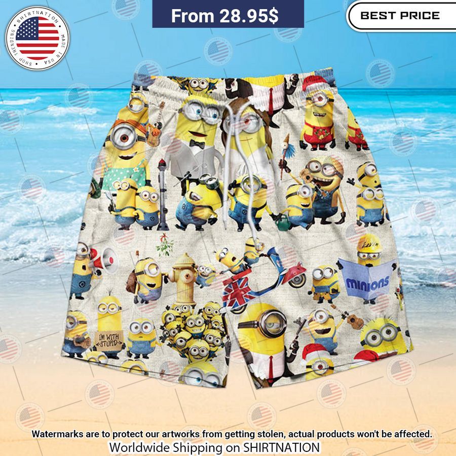 Minions Beach Shorts I can see the development in your personality