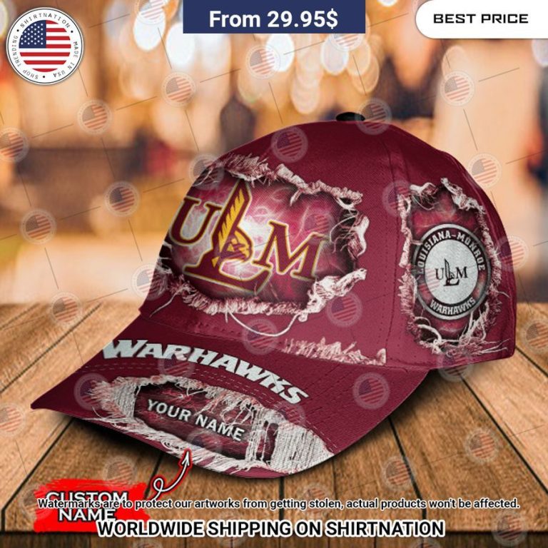 NCAA Louisiana Monroe Warhawks Custom Cap Speechless