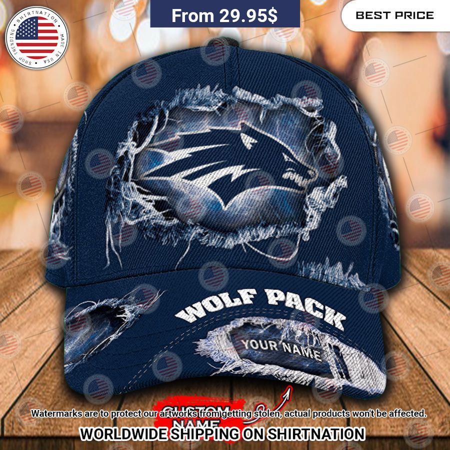 NCAA Nevada Wolf Pack Custom Cap Rocking picture
