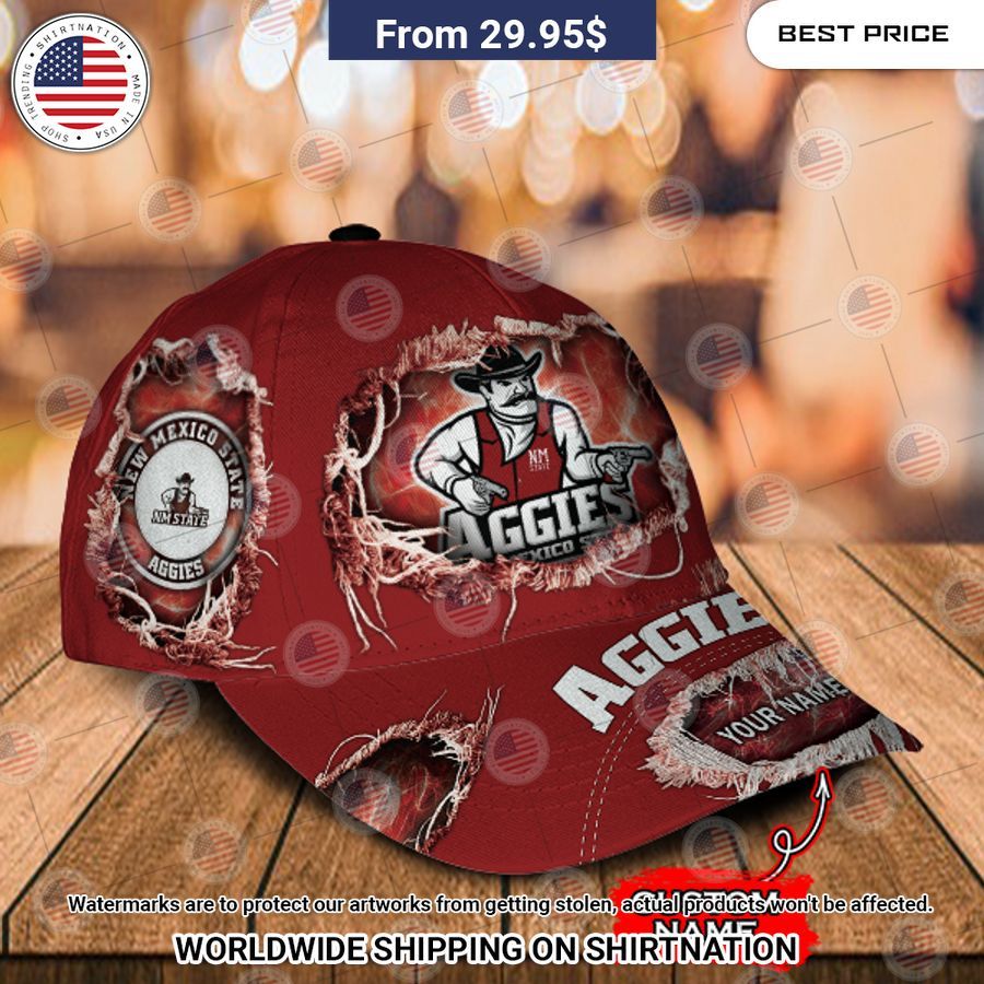 NCAA New Mexico State Aggies Custom Cap You are always best dear