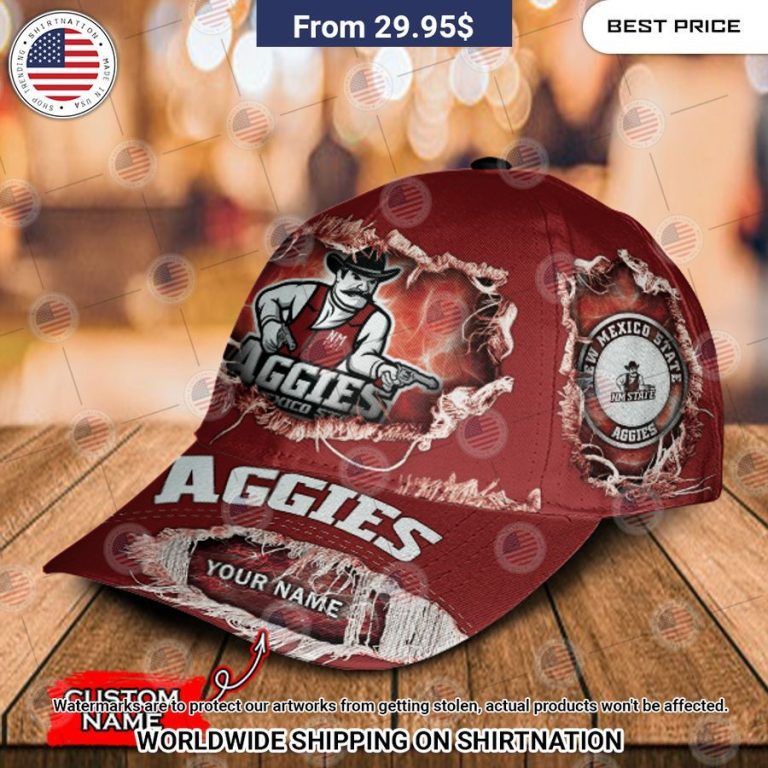 NCAA New Mexico State Aggies Custom Cap Best picture ever