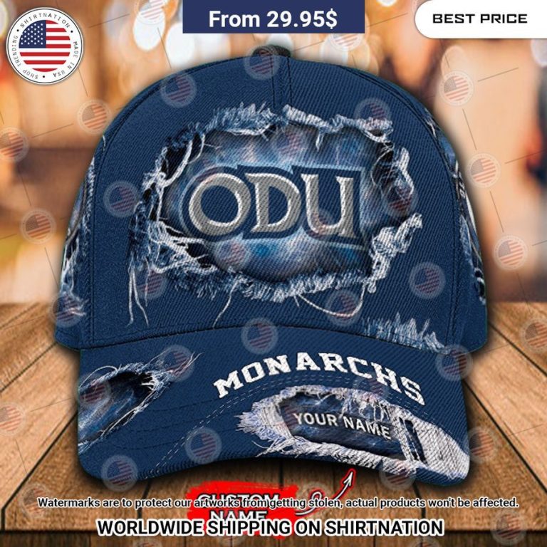 NCAA Old Dominion Monarchs Custom Cap Elegant picture.