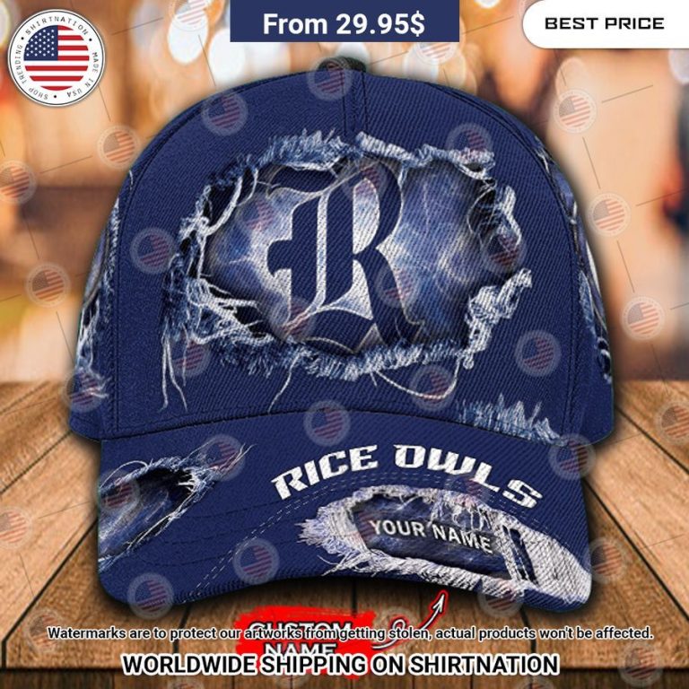 NCAA Rice Owls Custom Cap Impressive picture.