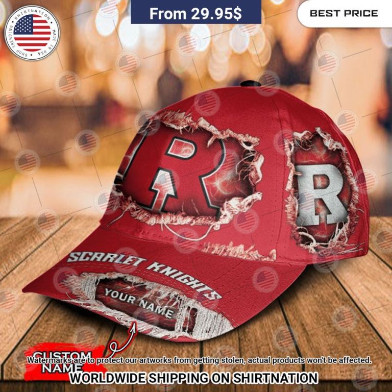 NCAA Rutgers Scarlet Knights Custom Cap Damn good