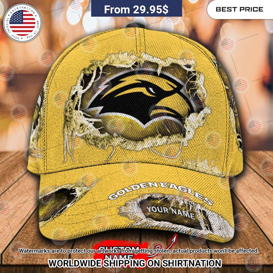 NCAA Southern Miss Golden Eagles Custom Cap You look cheerful dear