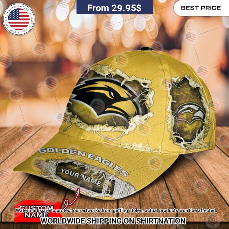 NCAA Southern Miss Golden Eagles Custom Cap Generous look