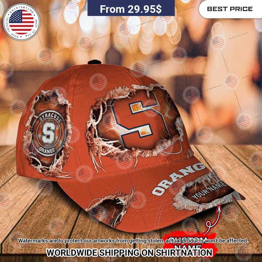NCAA Syracuse Orange Custom Cap Loving click