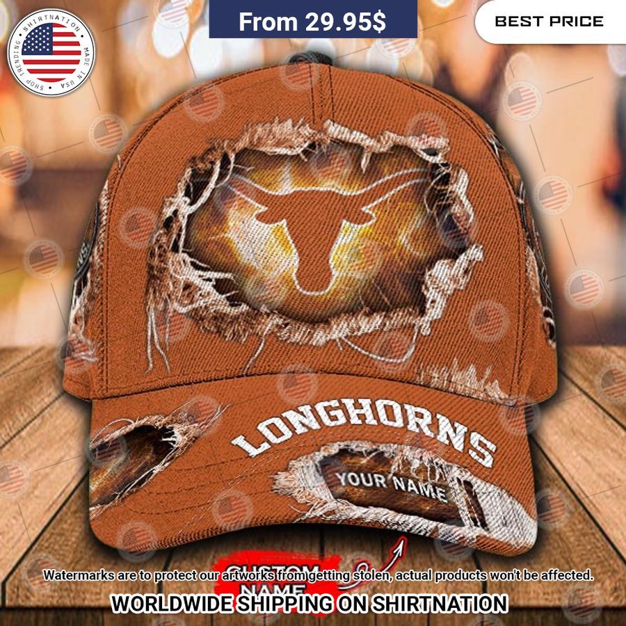 NCAA Texas Longhorns Custom Cap You look lazy