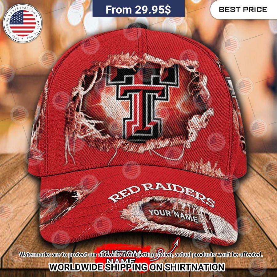 NCAA Texas Tech Red Raiders Custom Cap Royal Pic of yours