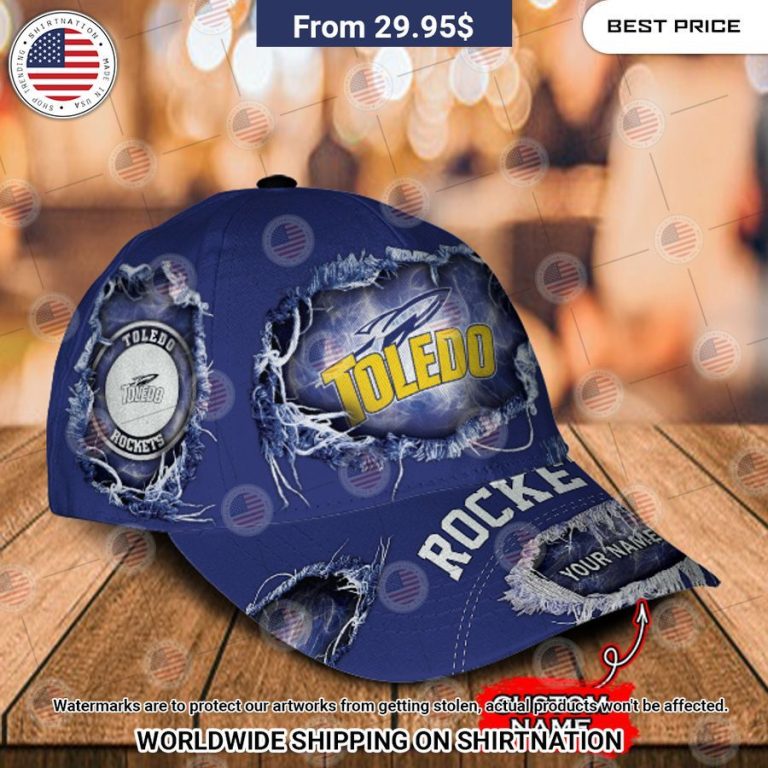 NCAA Toledo Rockets Custom Cap Super sober