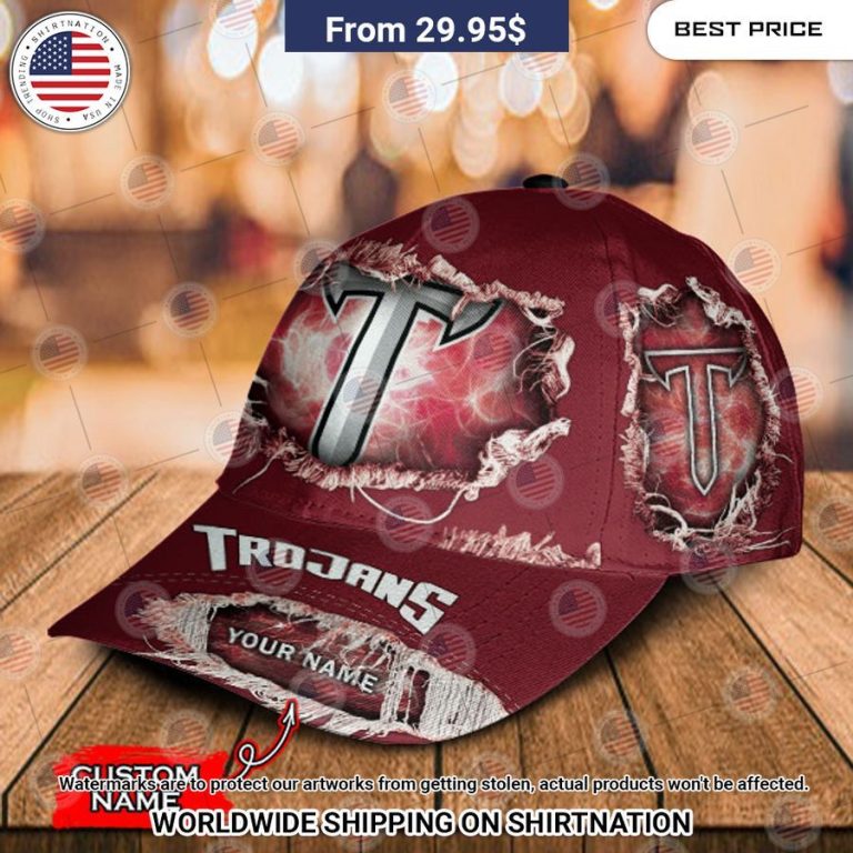 NCAA Troy Trojans Custom Cap Cool DP