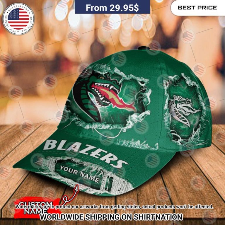 NCAA UAB BLAZERS Custom Cap My words are less to describe this picture.