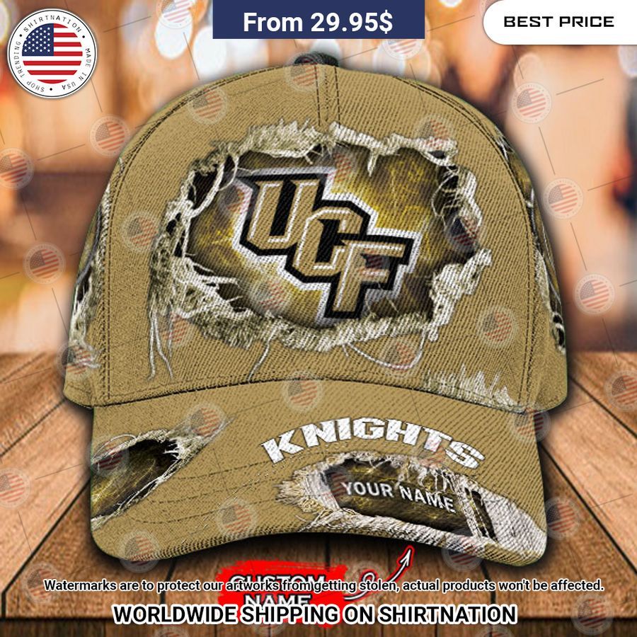 NCAA UCF Knights Custom Cap Wow, cute pie